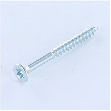 Vis bois et agglomeré savis vba Tête fraisée TF TORX T25 6X90 Filetée sur 54 Acier zingué blanc