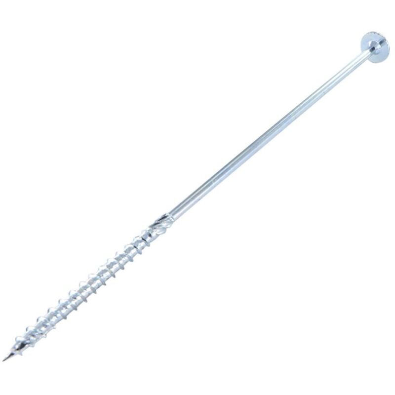 Vis bois et agglomeré VBA Tête disque TORX T40 10X340 Acier zingué-20 pièces