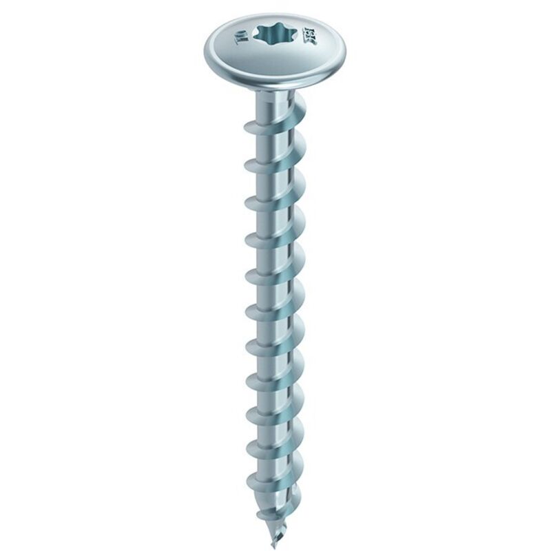 Vis bois Heco topix -TelKo- TDrive td 6,0x100 zingué Filetage partiel (Par 100)