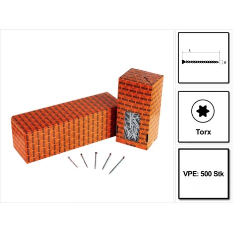 Vis bois HECO-UNIX-top 4,5x 70 zingué LiKo TD HP (Par 500)