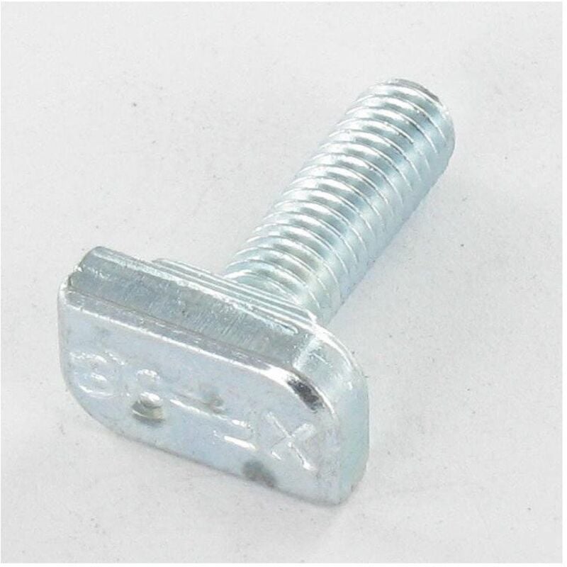 Vis métaux Tête marteau M12X40 14X35 Acier zingué blanc-50 pièces