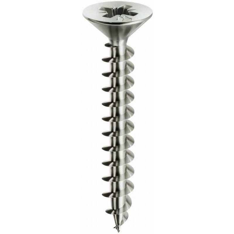 Vis Panelvit tête fraisée pz filetage total zing.arg Mustad 3.5x50 - Boite de 500 - PVACZP350500C8C