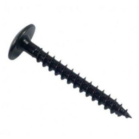 Vis bois penture Torx 6 x 60 mm Zinguée noire - Boite de 100 pcs - Fixtout VPX0606006B - ..@60
