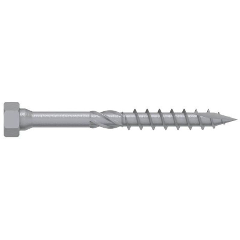 Vis à bois pour connecteur ss-h partiellement filetée tête h et empreinte Torx revêtement Impreg+ 8x200mm boîte de 50 pi - simpson