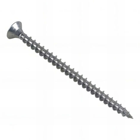 Vis bois tête fraisée Pozidriv 4 x 12 mm INOX A2 - Boite de 200 pcs - Fixtout VAFC04012A2