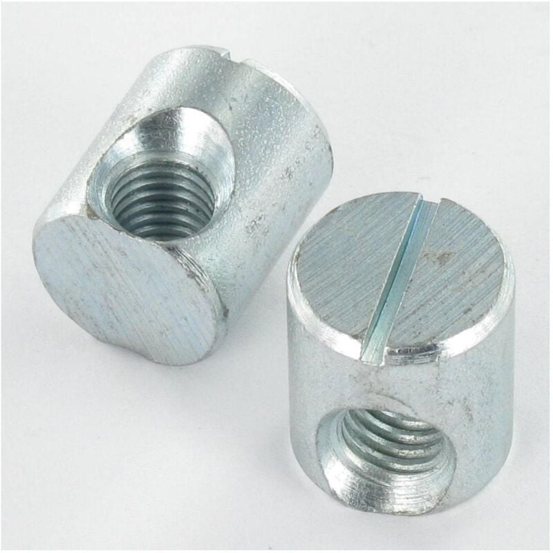 VBA Vis bois agglo Tête fraisée TF Pozi N°3 6X100 Filetage partiel Pointe antifendage cut type 17 Bichromaté-100 pièces