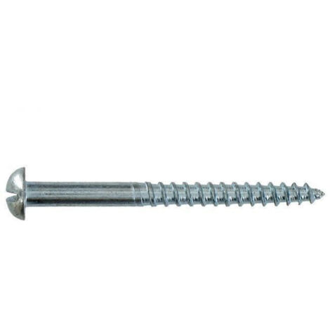 Vis bois tête ronde pozi acier zingué INVENTIV 3x16