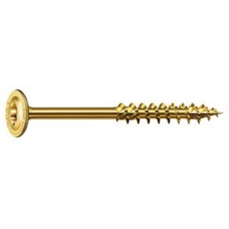 Vis charpente bois SPAX TelKo T-STAR plus 8,0x320/80 zn-ge 4CUT-F (Par 50)