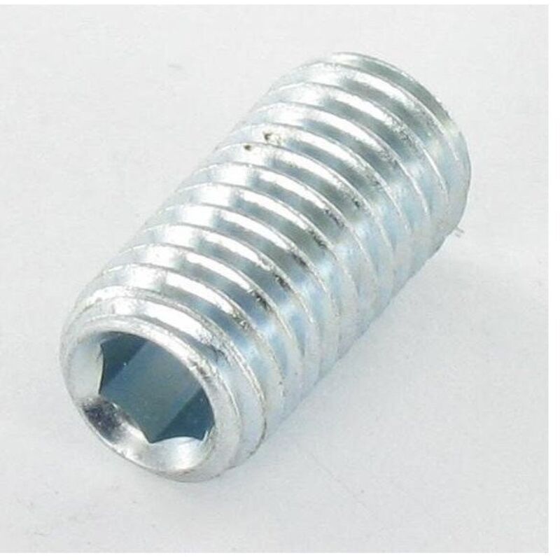 Vis métaux Sans tête six pans creux (sthc) Clé de 4 HC4 M8X60 Bout plat Acier zingué-30 pièces