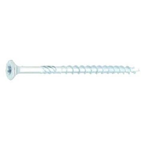 Vis Charpente Tete Fraisee Zinguee Torx 6/140 Bte 100 Viswood