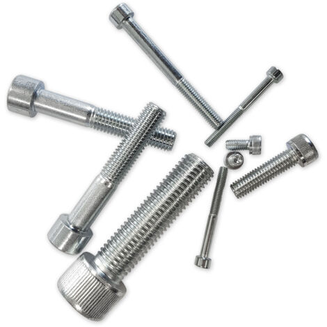 VIS CHC ZINGUEES CLASSE 8.8 DIN 912 de 08 x 60 mm (100)