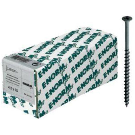Vis 'Š¢ cloison sche  filetage grossier 4.8 x 90 THN, HP E-NORMpro