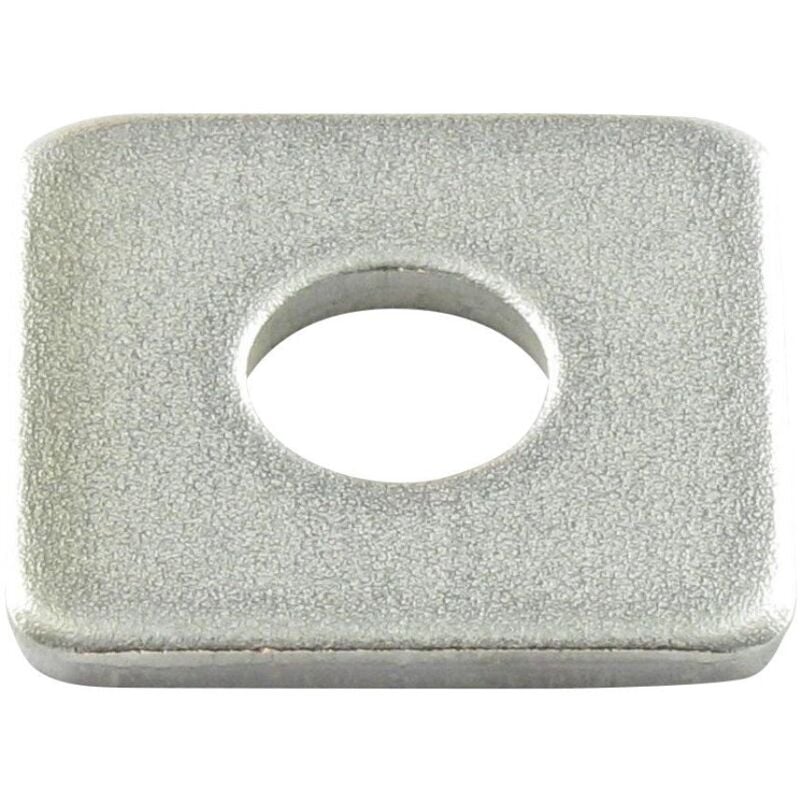 Rondelle carrée pour construction bois M16 17.5X50X5 Inox A2-20 pièces