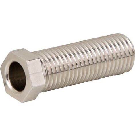 Vis creuse 45 x M12x1,5 Laiton nickelé