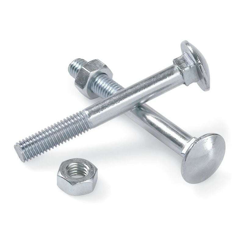 Vis Din-603 8-120 - Vis à tête carrée à tête large din 603