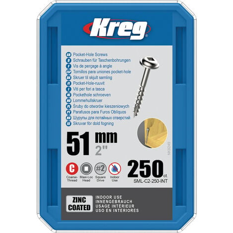 Vis de 51 mm x 250 SML-C2-250-INT - KREG