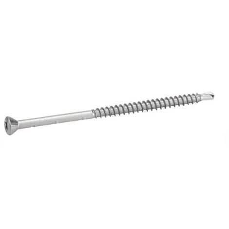 ACTON Vis de bardage - platelage tête fraisée six lobes - Inox A2 3,2x40/24 mm - Boîte de 200