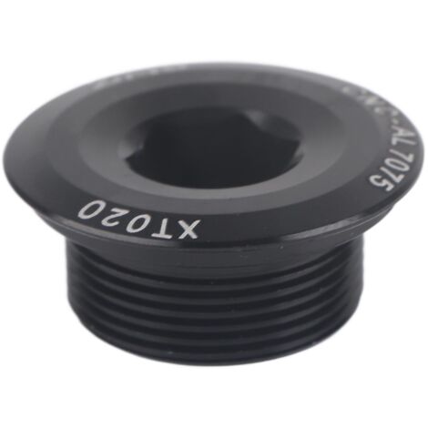 Vis de bras de manivelle pour vélo de montagne/route, boulon M20x10, axe de pédalier noir, fixation de boîtier de pédalier.