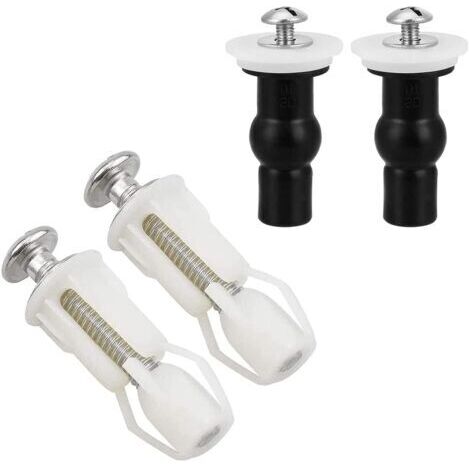 Vis de charnières de siège de toilette, boulons, raccords de siège de toilette, écrous supérieurs en