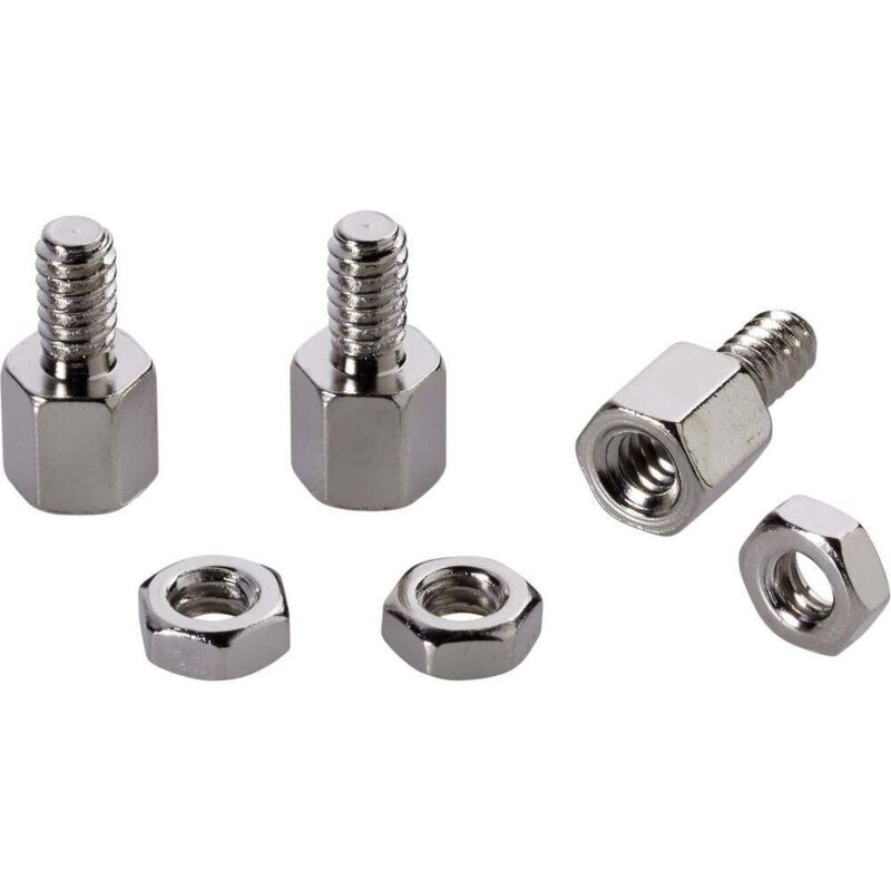 Renkforce RF-4547338 RF-4945665 Vis de connecteur D-SUB argent 20 pc(s)
