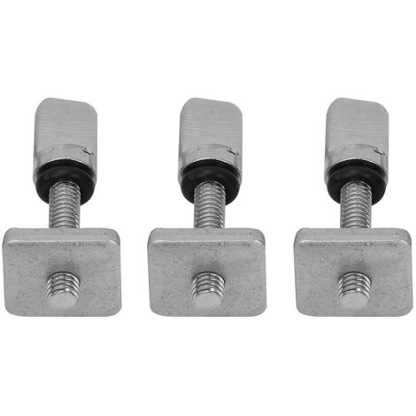 Vis de dérive pour planche de surf, boulon pour longboard, fixation de dérive unique avec plaque (M4 x 19 mm)