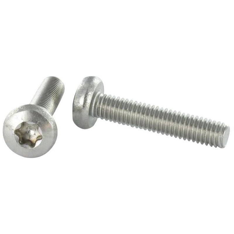 Vis métaux tête plate Pozi M6X70 Bout Tronconique Acier zingué blanc-200 pièces