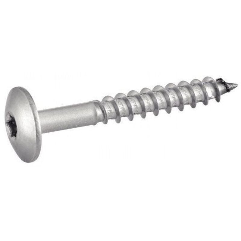 Vis Express - Vis de facade torx T20 4.8X70 Diamètre de tête: 12.3 Inox A2-100 pièces