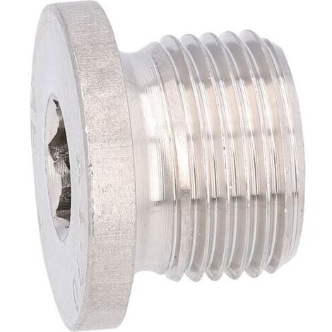 Vis de fermeture avec collerette et six pans creux DIN 908 A2 M 26X1,5 selon DIN 13 conditionnement : 10