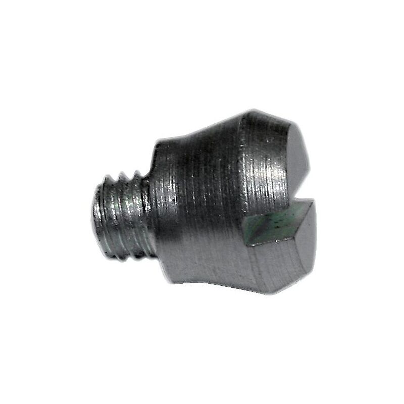 Vis de fixation de parecloses pas métrique acier zingué diamètre 5 mm, longueur filetage 5 mm, boîte de 100 pièces