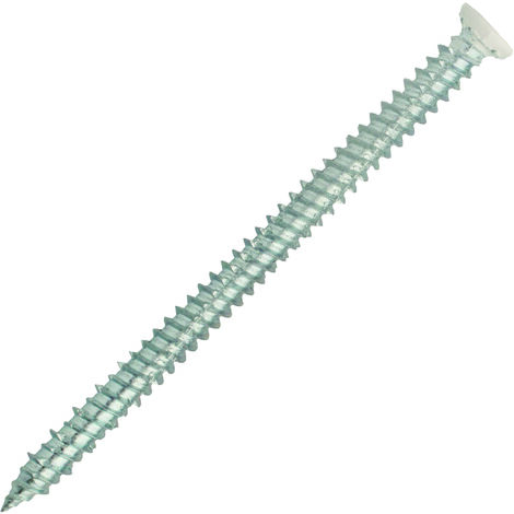 Vis de Fixation Directe pour Huisseries TFX 7.5X60 Laquée Blanc