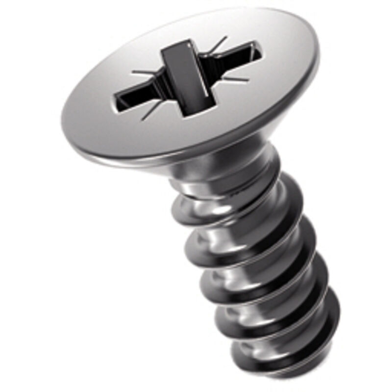 Vis spécial matériaux durs pour charnières Sensys porte fine 5,4 x 9,7 mm Hettich