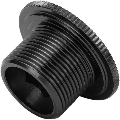 Vis de fixation M18 CANSUCC pour manivelle VTT, boulon noir anti-rouille pour pédalier