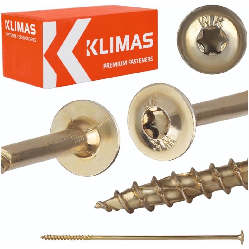 Vis de menuiserie à tête plate WKCP-10340