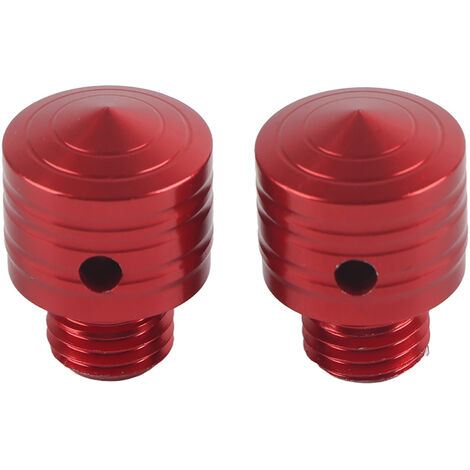 Vis de montage de rétroviseur de moto Scooter universel M10  1.25 rouge