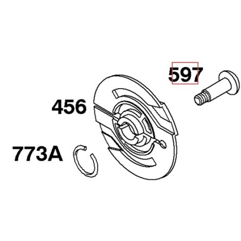 Vis de moteur de tondeuse à gazon BRIGGS & STRATTON d'origine 690876