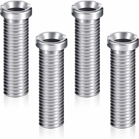 Vis de Panier d'Évier 45 mm Vis de Bonde en Acier Inoxydable Accessoires de Fixation Vis de Boulon d'Évier Vis de Bouchon de Crépine de Panier d'Évier pour Cuisine Lavabo