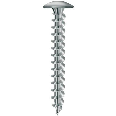 Vis de penture empreinte Torx acier zingué blanc partiellement filetées, dimensions 6 x 100 en boîte de 100 pièces - VISWOOD