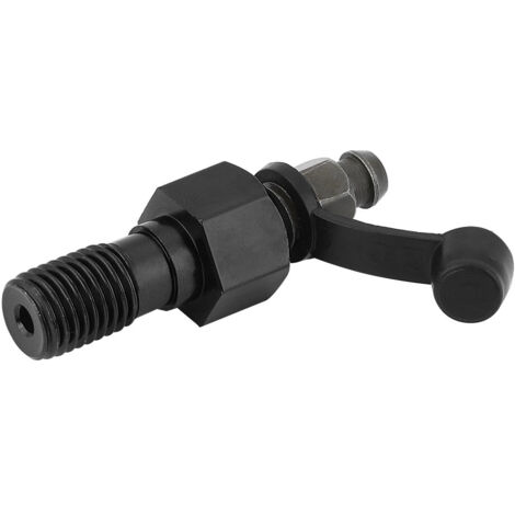 Vis de purge M10x1,25mm pour étrier de frein moto, boulon banjo et bouchon de protection noir