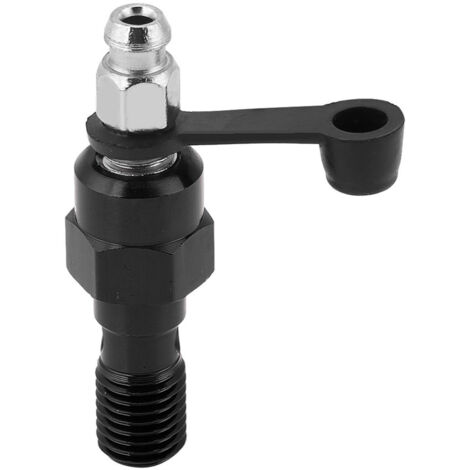 Vis de purge M10x1,25mm pour maître-cylindre et étrier de frein moto - Bouchon de protection noir