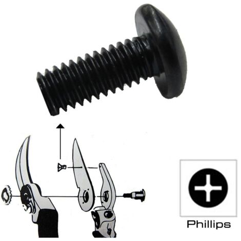 Vis de Rechange Ciseaux Samurai Fixation KS-4T