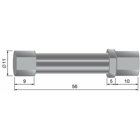 Vis de réglage double - diamètre 8 mm