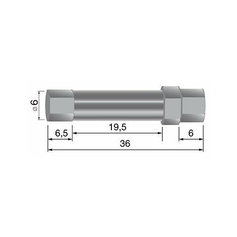 Vis De Réglage Double Pour Câbles ø: 6mm.