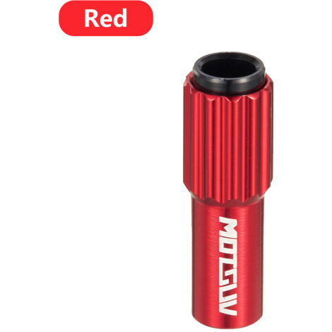 Vis de réglage fin rouge Vis de réglage fin de gamme pour le réglage des dérailleurs avant et arrière de vélo