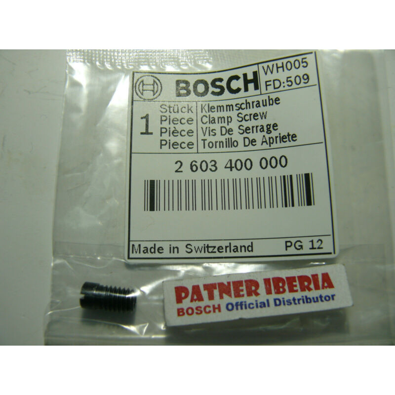 Pièce de rechange d'origine Bosch 2603400000 Vis pour scies tps et pst