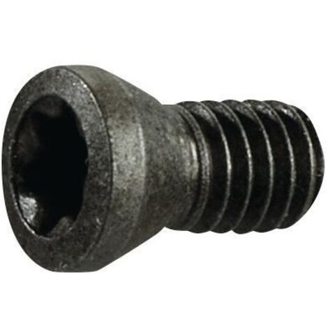 Vis de serrage taille T8 p. taille panneau SPMT 0603.. M2,5 longueur de filetage 6 mm adapté à fraise pour rainures en T