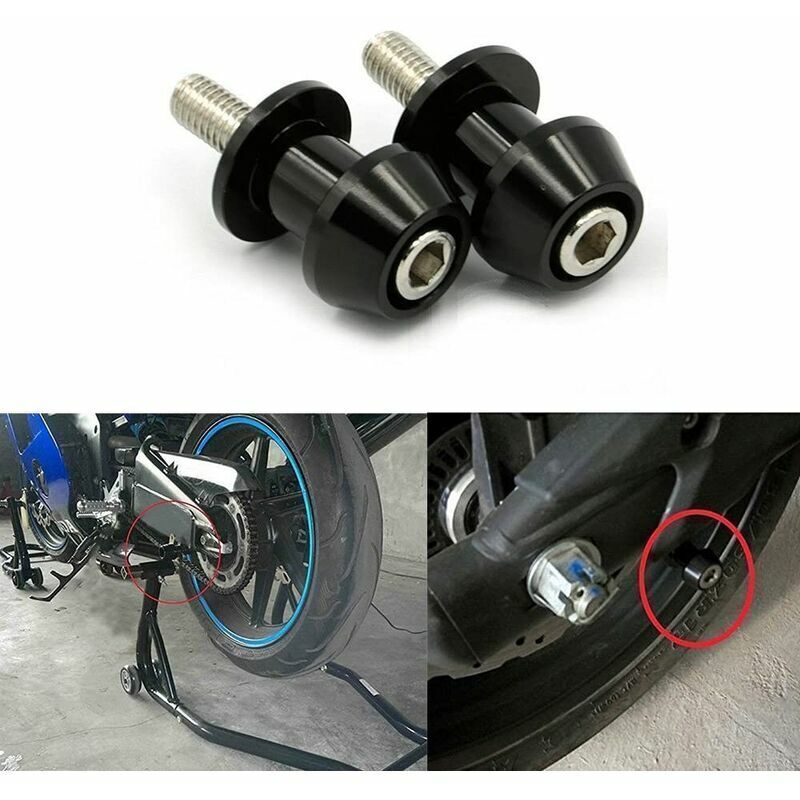 Vis de support de moto Street Bike Diabolos (noir, 8 mm)