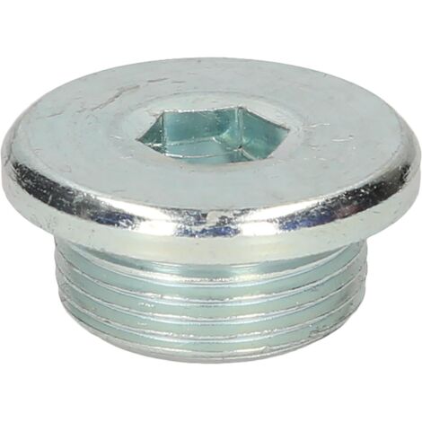 Vis de vidange, 6 pans creux 10mm, M24x1,5x9mm, pack de 25