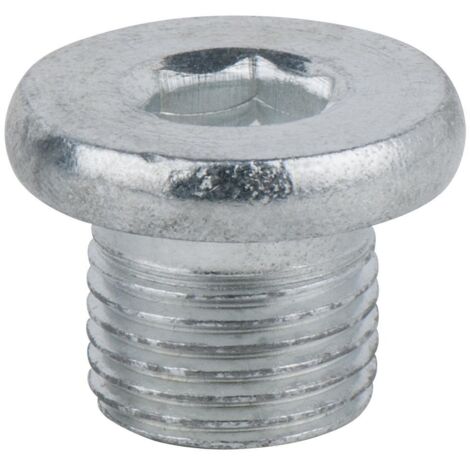 Vis de vidange, 6 pans creux 8mm, M14x1,25x12mm, pack de 25