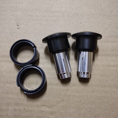 Vis d'expansion noire pour bouchon de guidon de rétroviseur, standard CNC, modification de bouchon pour voiture de sport de grande cylindrée, protection de guidon