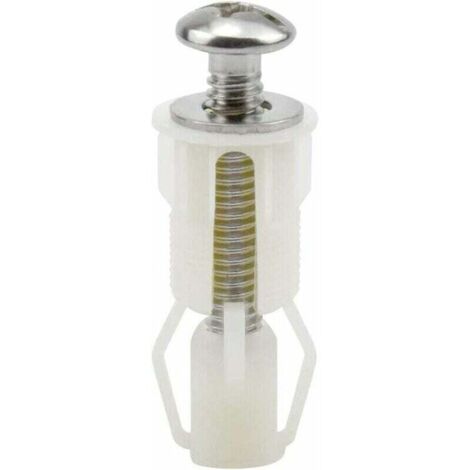 Vis D'expansion pour Couvercle de Toilette Fixation Abattant WC Vis pour Lunette Toilette Ensemble de Fixation Pièces de Rechange pour Couvercle de